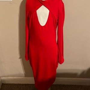 Knee length cocktail dress